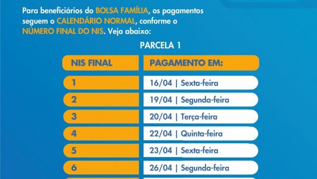 CAIXA DIVULGA O CALENDÁRIO DE PAGAMENTO DO NOVO AUXÍLIO EMERGENCIAL 2021