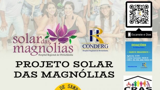 Projeto Live Solidária ao Solar da Magnólias