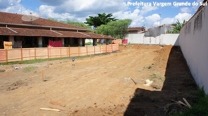 Iniciada a reforma e ampliação da creche Virgínia Lopes Ruiz