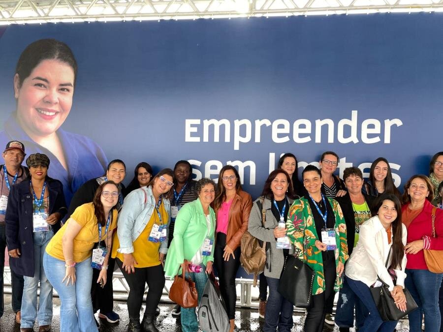 VARGEM GRANDE DO SUL PARTICIPA DA MAIOR FEIRA DE EMPREENDEDORISMO DO MUNDK ATRAVÉS DA PREFEITURA  E SEBRAE