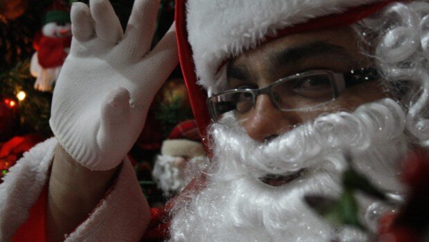 Chegada do Papai Noel ocorre no dia 16 de dezembro