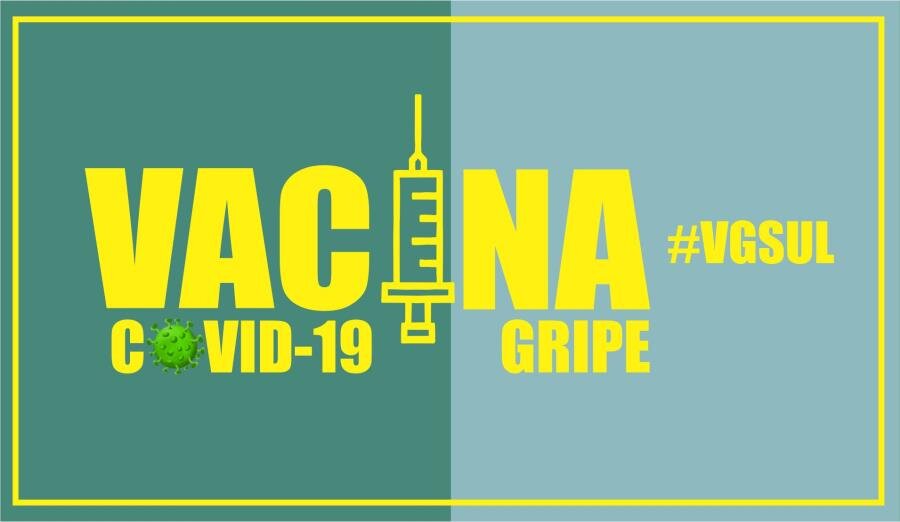 AMANHÃ TEM VACINAÇÃO CONTRA A COVID-19 E GRIPE
