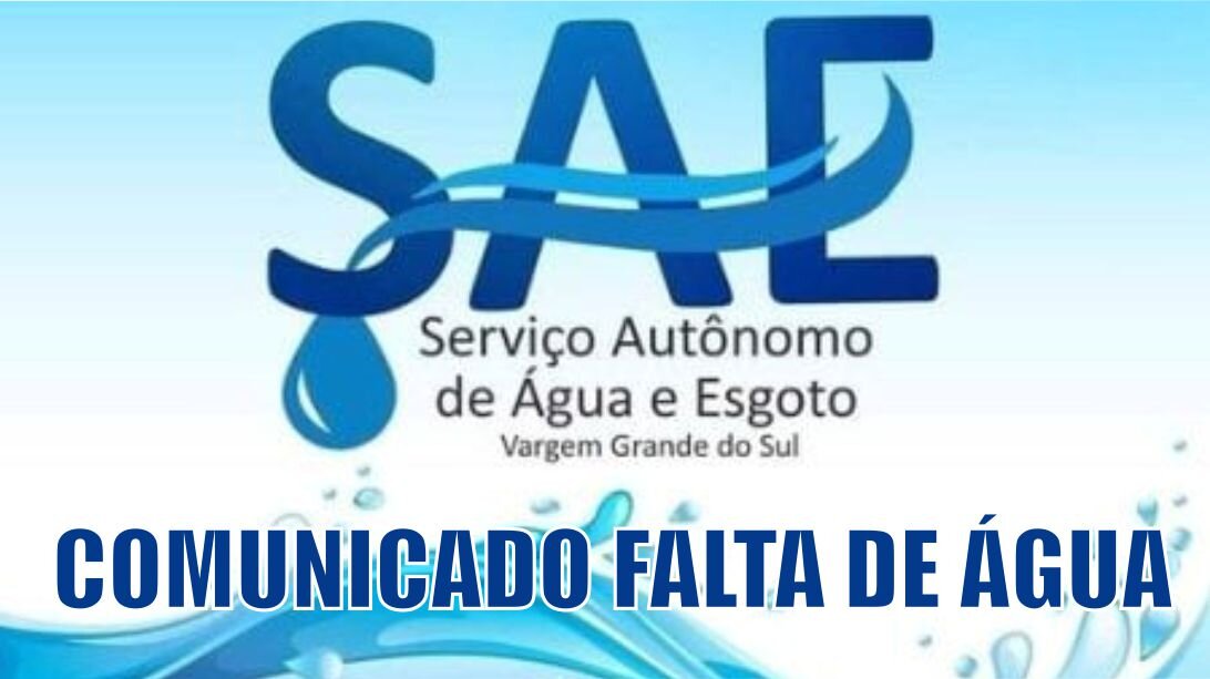SAE IRÁ REALIZAR HIGENIZAÇÃO DO RESERVATÓRIO  E O FORNECIMENTO DE ÁGUA SERÁ INTERROMPIDO DURANTE  ESSA NOITE (14)