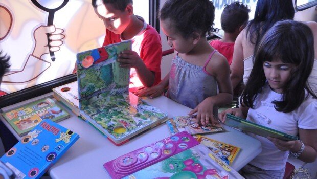 Biblioteca Móvel estará na Represa Eduíno Sbardellini neste domingo