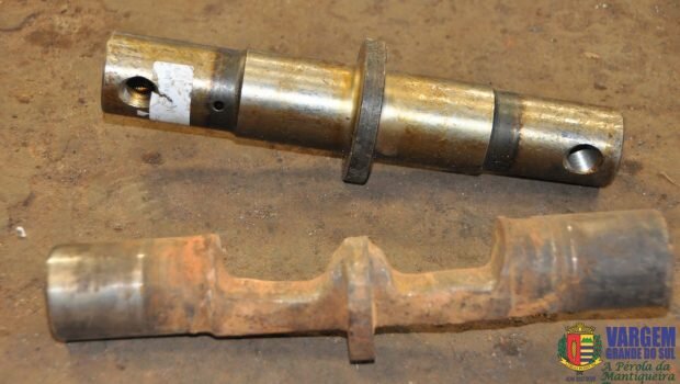 Após licitação das peças, trator de esteira do Aterro Sanitário começa a ser recuperado