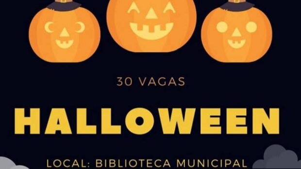 BIBLIOTECA MUNICIPAL VAI REALIZAR FESTA DE HALLOWEEN