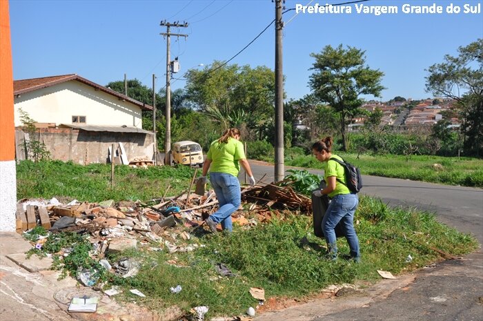 Mutirão contra a Dengue e Arrastão da Limpeza começam o trabalho em toda a cidade