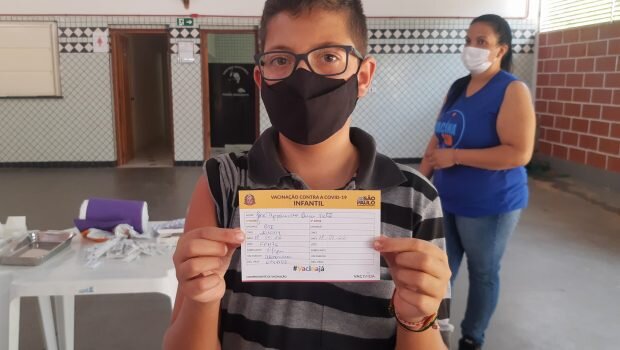 VARGEM INICIOU VACINAÇÃO INFANTIL CONTRA A COVID-19 NA TERÇA-FEIRA (18)