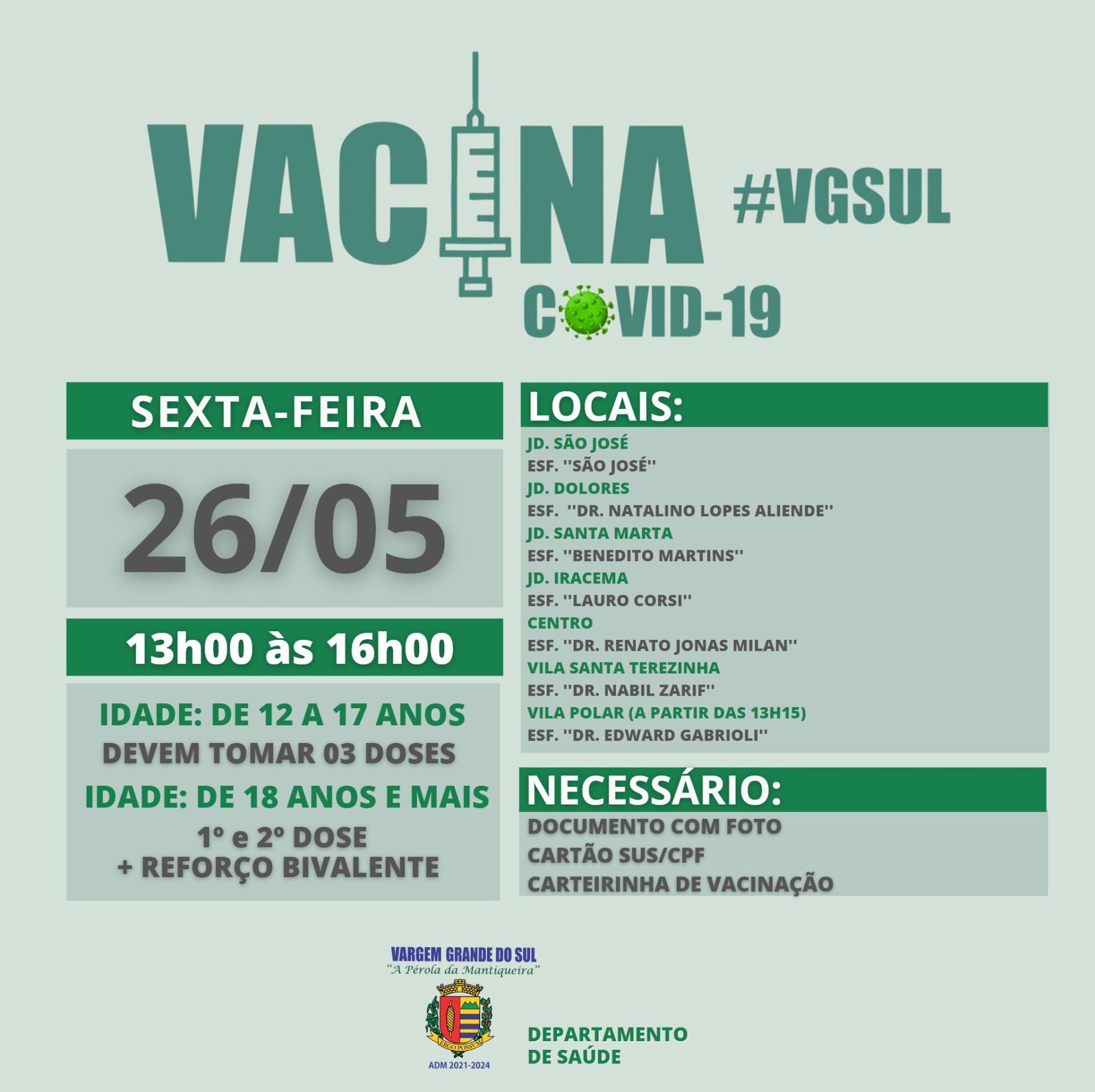VACINA COVID - 26.05.2023