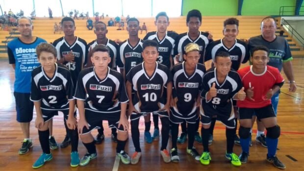 ESCOLINHA DE FUTSAL JOGA PELA LIGA RIOPARDENSE DE FUTSAL