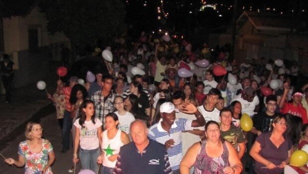 Marcha para Jesus reuniu fiéis de várias igrejas em Vargem