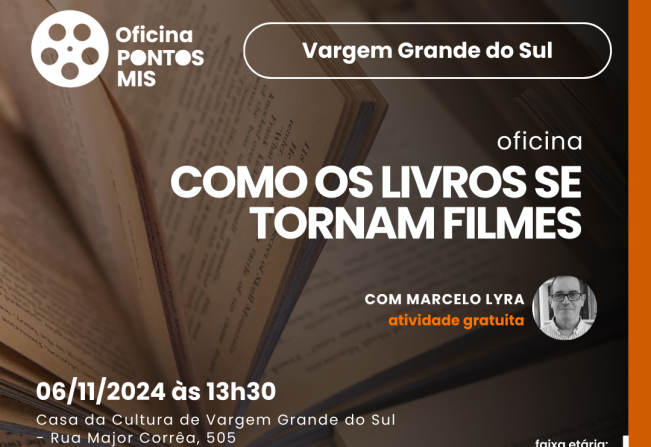 PREFEITURA EM PARCERIA COM PONTO MIS IRÁ REALIZAR ENCONTRO COM MARCELO LYRA