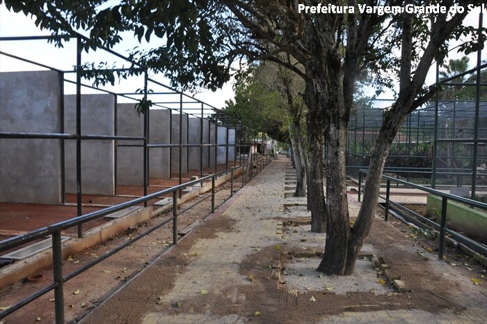 Bosque e zoológico passam por obras